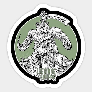 WE CAME AS ROMANS BAND Sticker